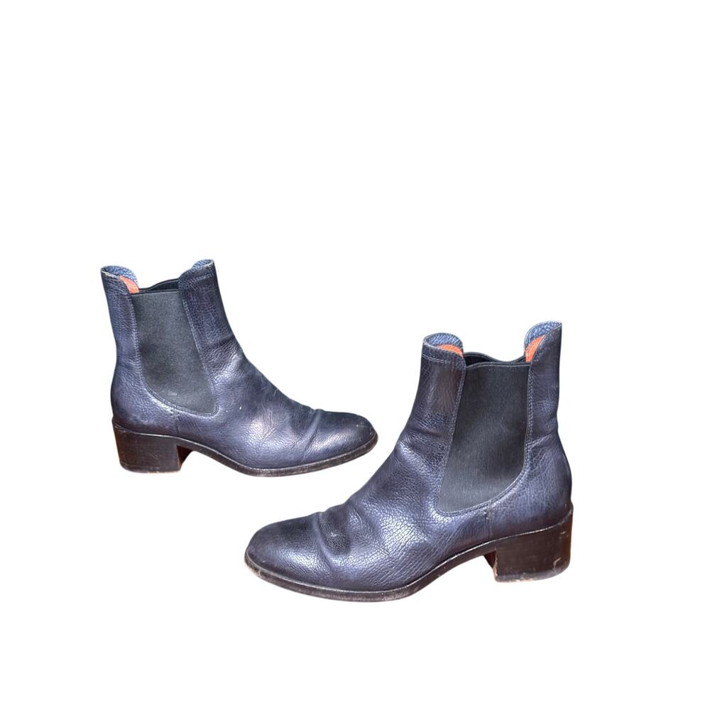 Santoni Chelsea leather boot size 35.5